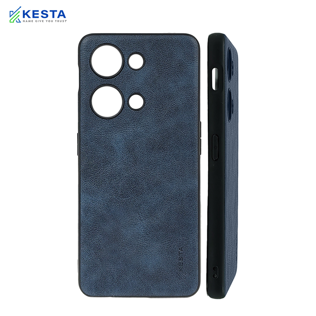 Oneplus Nord 3 Cover - Brave Blue Leather Case (Waterproof & Dustproof)